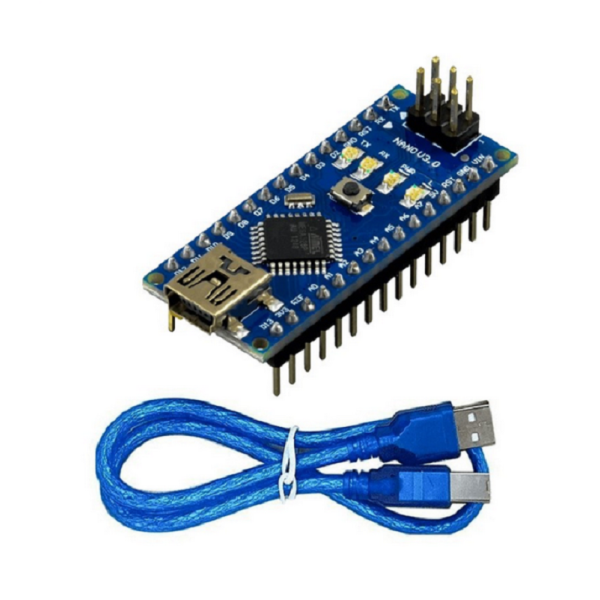 Arduino Nano Klon USB Chip CH340 + USB Kablo