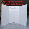Katlanır Tübitak 4006 Sunum Standı 70x100cm 3 Parça